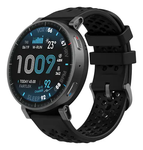 Active Max 3,81 cm (1.5") AMOLED Digital 480 x 480 Pixeles Pantalla táctil Negro - Imagen 4