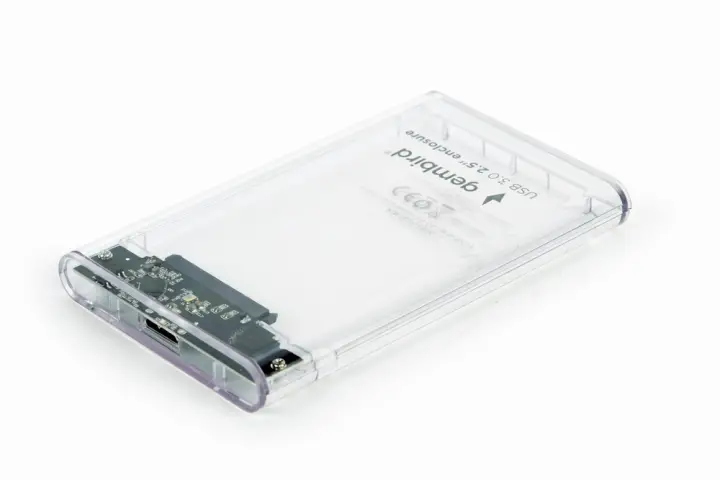 EE2-U3S9-6 caja para disco duro externo Caja de disco duro (HDD) Transparente 2.5"