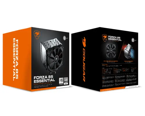 CGR-FZAE85 Procesador Disipador térmico/Radiador 12 cm Negro 1 pieza(s) - Imagen 6