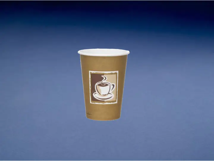 NUP Pack 50 Vaso Cartón  Marrón 180CC 2295