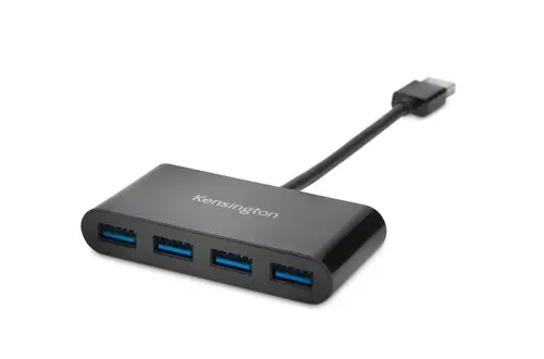 Hub USB 3.0 de cuatro puertos UH4000: negro - Imagen 2