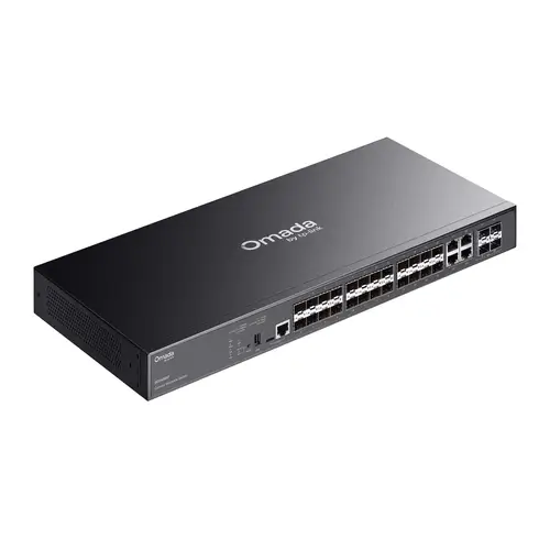 SG5428XF switch Gestionado L3 Negro - Imagen 3