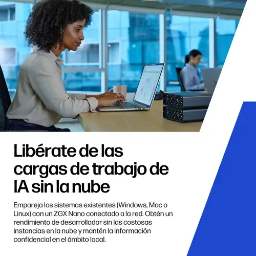 ZGX Nano G1n AI 128 GB LPDDR5x-SDRAM Linux Mini PC AI Workstation, AI PC - Imagen 6