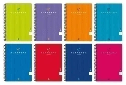 BLOC GUERRERO Fº 80h P 3.5 COL.SURT - Pack de 10 unidades