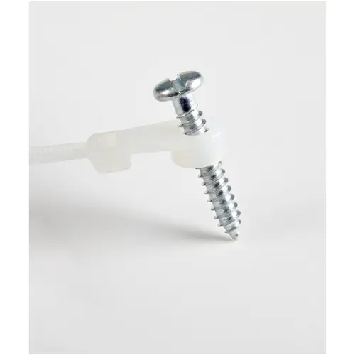 Bridas sujetacables de 20cm con perforación de montaje - 4 mm de ancho, para grupo de cables de 52 mm, soportan 22 kg de tensión, de Nylon 66, UL, paquete de 100 - Imagen 5
