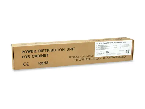 333313 unidad de distribución de energía (PDU) 8 salidas AC 1U Negro, Plata - Imagen 2