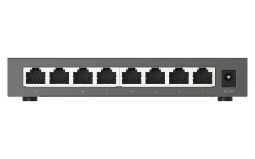 QSW-1108-8T-R2 switch No administrado 2.5G Ethernet (100/1000/2500) Escritorio Negro - Imagen 3