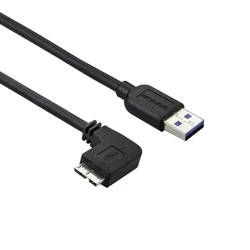 USB3AU2MLS cable USB USB 3.2 Gen 1 (3.1 Gen 1) 2 m USB A Micro-USB B Negro - Imagen 1
