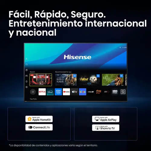 40A5S 101,6 cm (40") Full HD Smart TV Wifi Negro 250 cd / m² - Imagen 8