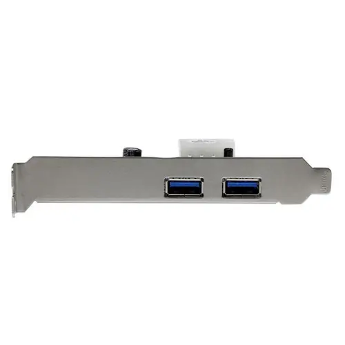 Adaptador Tarjeta Controladora PCI Express PCI-E 2 Puertos USB 3.0 con Alimentación Molex y UASP - Imagen 3