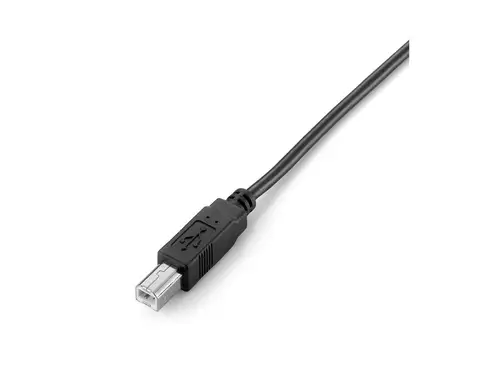 128864 Cable USB 2.0 de tipo A a tipo B, 2,0 m, negro - Imagen 2