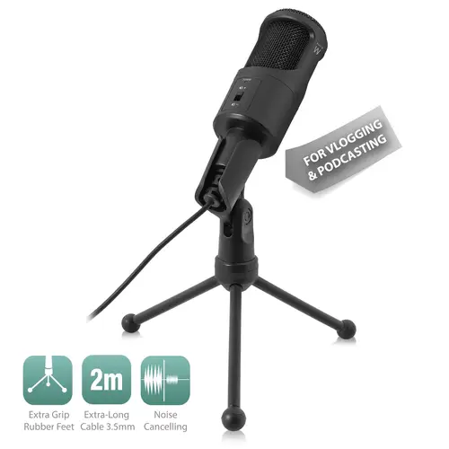 EW3552 micrófono Negro Micrófono para PC - Imagen 2