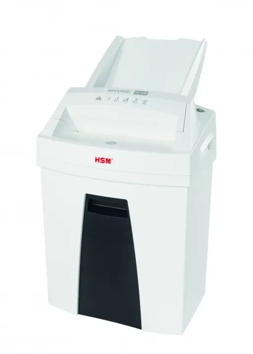 Securio AF100 triturador de papel Corte en partículas 60 dB 22,5 cm Negro, Blanco