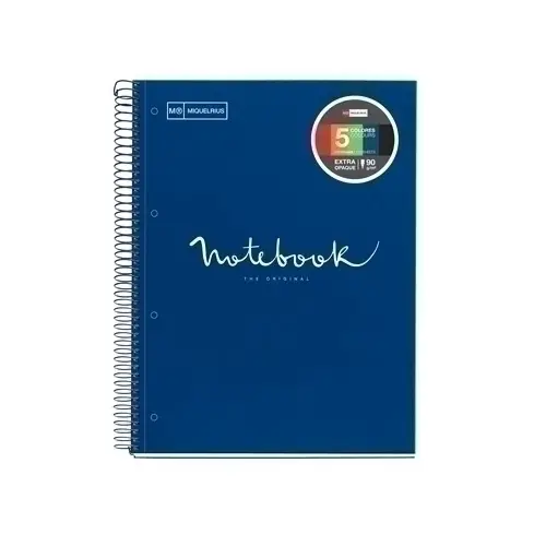 BLOCK MR EMOT.NB-5 DURA A4 120h 90g CD.5 - Pack de 5 unidades