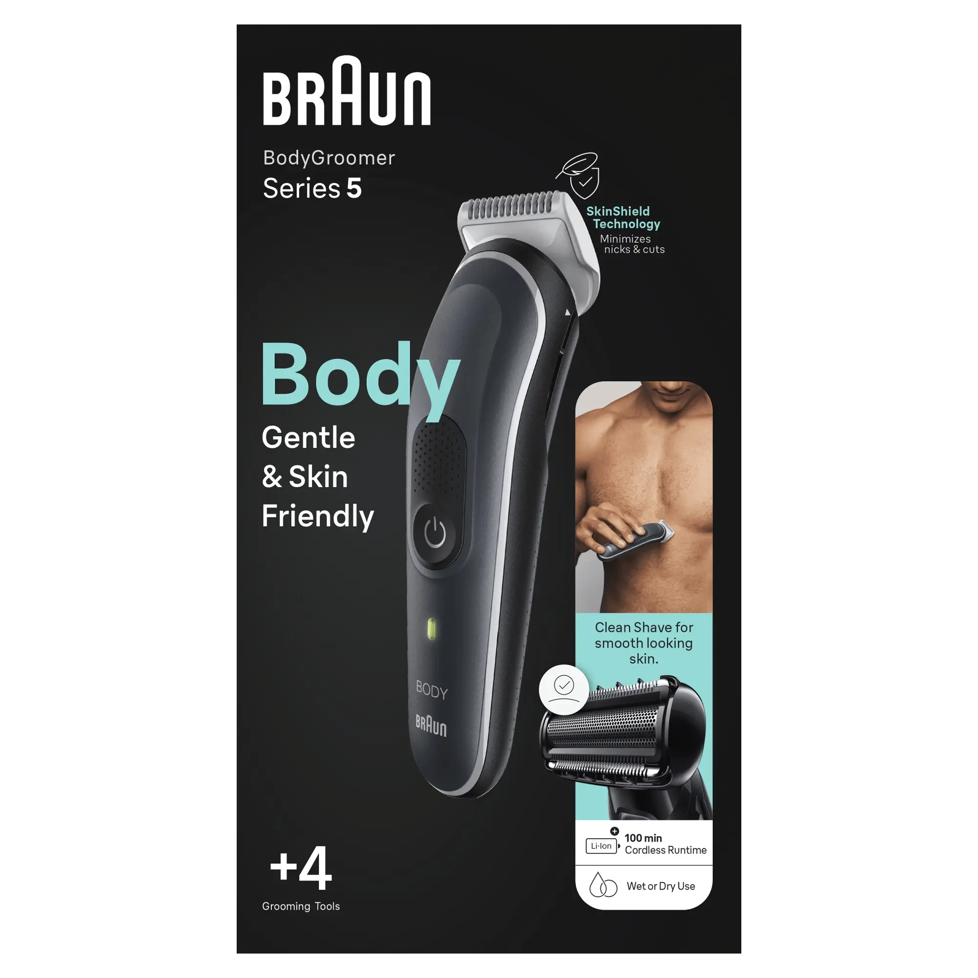 BodyGroomer BG5360 Gris