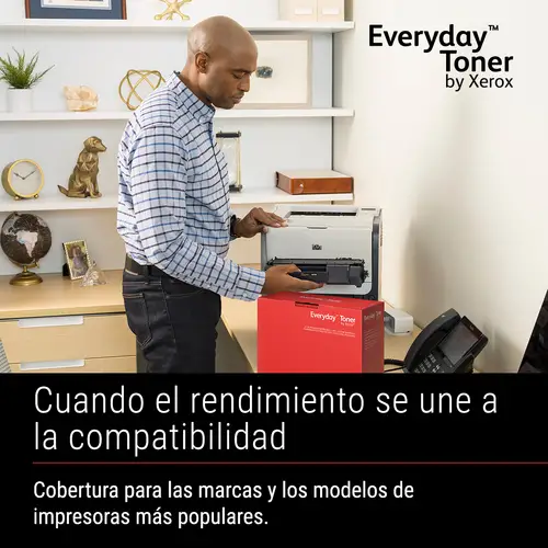 Everyday El tóner Everyday Cian de Xerox es compatible con Brother TN-421C, Capacidad estándar - Imagen 6