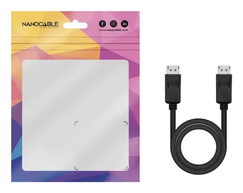 Cable DisplayPort 1.2 CCS, DP/M - DP/M, Negro, 2.0 m - Imagen 5