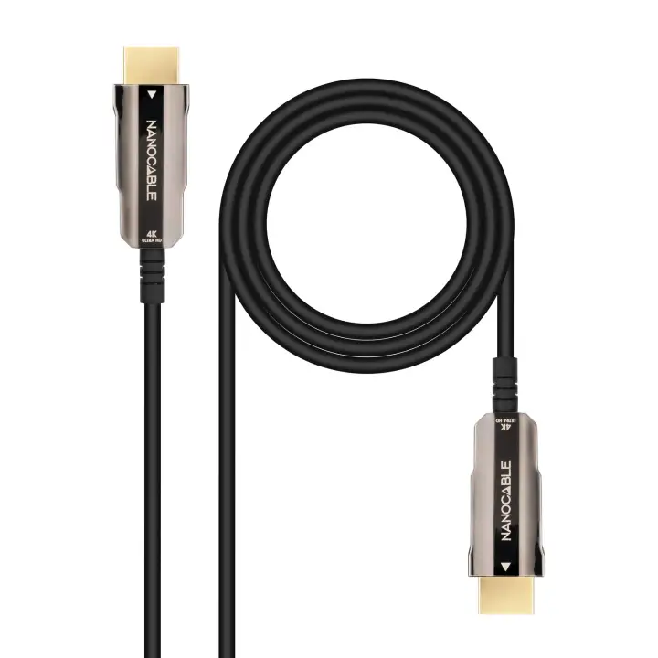 Cable HDMI V2.0 AOC 4K@60Hz 18Gbps A/M-A/M, Negro, 20 m