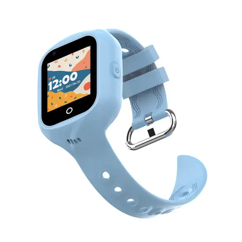 KIDSWATCH4G Relojes inteligentes y deportivos 3,56 cm (1.4") Digital Pantalla táctil 4G Negro GPS (satélite) - Imagen 2
