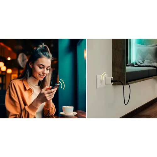 00176654 enchufe inteligente 3680 W Hogar Blanco - Imagen 7