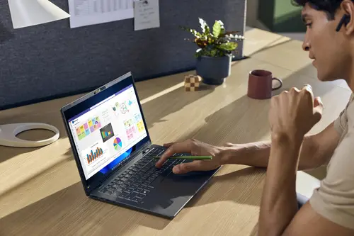 EliteBook X G2i 14 inch Notebook Next Gen AI PC Wolf Pro Security Edition Copilot+ PC Intel Core Ultra 7 356H Portátil 35,6 cm (14") 3K 32 GB LPDDR5x-SDRAM 1 TB SSD Wi-Fi 7 (802.11be) Windows 11 Pro Azul - Imagen 18