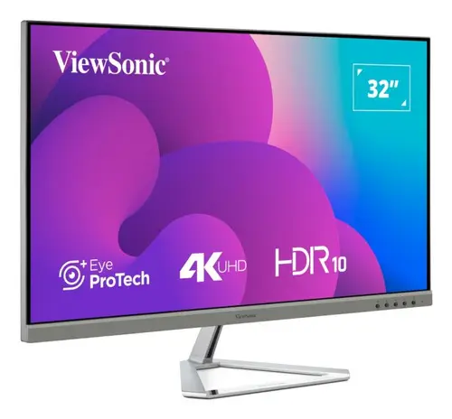 VX3276-4K-MHD-2 pantalla para PC 81,3 cm (32") 3840 x 2160 Pixeles 4K Ultra HD LCD Negro, Plata - Imagen 4