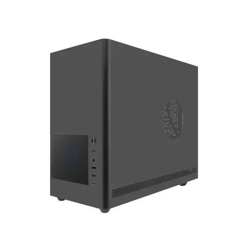 CAJA MATX MP2 NEGRA USB-C 3.2 GEN1 VENTILADOR 120 PWM FULL METAL S/FTE - Imagen 3