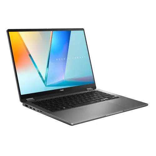 Vivobook 14 Flip OLED TP3407SA-QL064W Copilot+ PC - Ordenador Portátil 14" WUXGA (Intel Core Ultra 7 258V, 32GB RAM, 1TB SSD, Arc Graphics 140V, Windows 11 Home) Gris - Teclado QWERTY español - Imagen 7