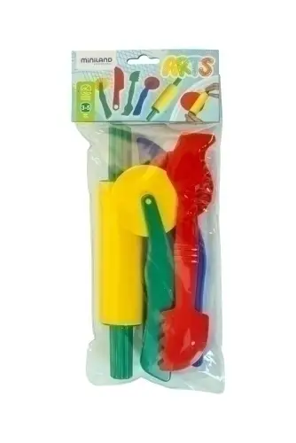 JUEGO MINILAND 5 ACCESORIOS PASTA 22cm - Pack de 12 unidades