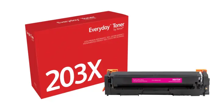 Everyday El tóner Everyday Magenta de Xerox es compatible con HP 203X (CF543X), Capacidad alta