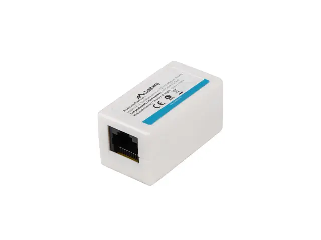 AD-RJ45-RJ45-OU5 cambiador de género para cable RJ-45 Blanco