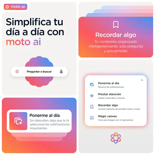 moto g56 5G 17,1 cm (6.72") Ranura híbrida Dual SIM Android 15 USB Tipo C 8 GB 512 GB 5200 mAh Gris - Imagen 19