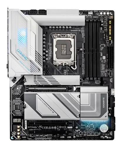 Placa base Z890 GAMING X WIFI7 - Compatible con CPUs Intel Core Ultra (Serie 2), VRM de 16+1+2 fases, hasta 8800MHz DDR5 (OC), 1xPCIe 5.0 + 3xPCIe 4.0, Wi-Fi 7, LAN 2.5GbE, USB 4 - Imagen 2
