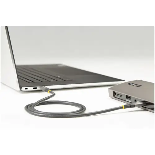 Cable USB-C de 2m - USB 5 Gbps - Entrega de Alimentación de 100W (5A) - Modo Alt. de DP 4K 60Hz - Cubierta de TPE - Compatible con Thunderbolt - Imagen 5