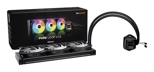 PURE LOOP 3 LX Procesador Sistema de refrigeración líquida todo en uno 12 cm Negro 1 pieza(s) - Imagen 2