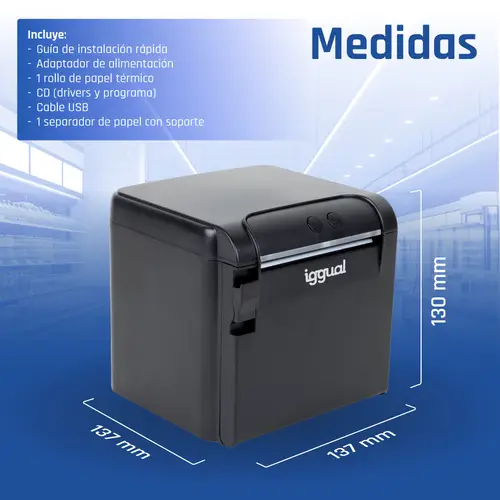 Impresora Térmica TP9000 USB+RJ45(RS232)+Ethernet - Imagen 18