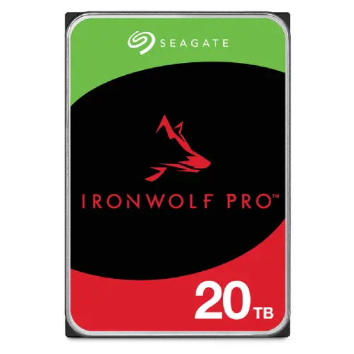 IronWolf Pro ST20000NT001 disco duro interno 20 TB 7200 RPM 256 MB 3.5" - Imagen 1