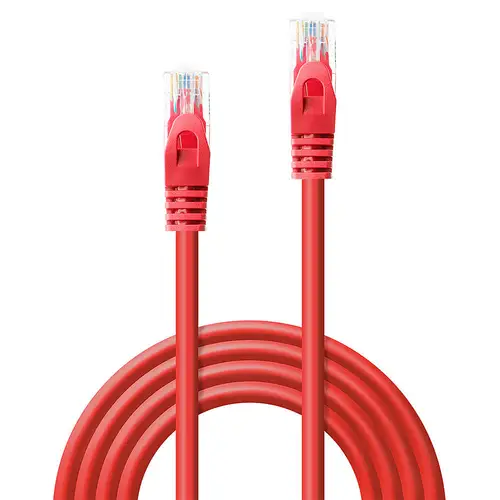 48180 cable de red Rojo 0,3 m Cat6 U/UTP (UTP) - Imagen 3