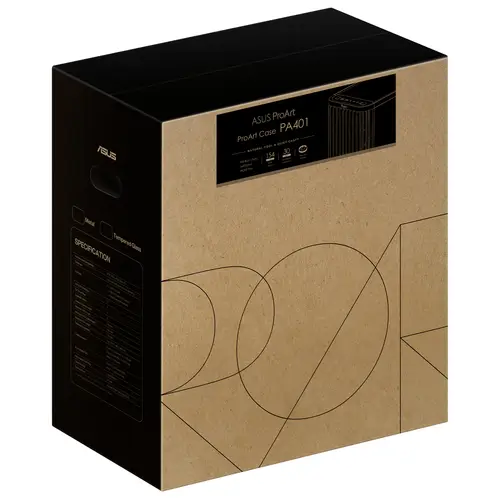 ProArt PA401 Wood METAL PWM (Black) Torre Negro - Imagen 19