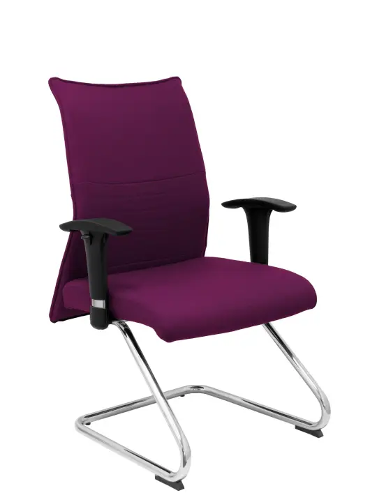 Sillón Albacete confidente patín bali morado
