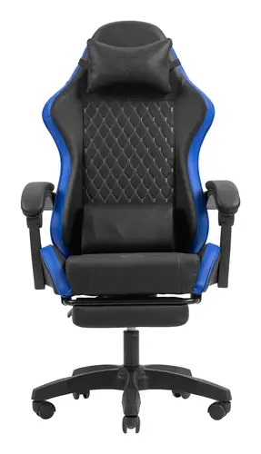 MGC-X Silla para videojuegos de PC Asiento acolchado Negro, Azul - Imagen 1