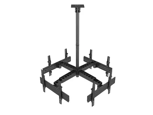Soporte de techo para TV de pantalla cuádruple de 37"-65 - Imagen 1