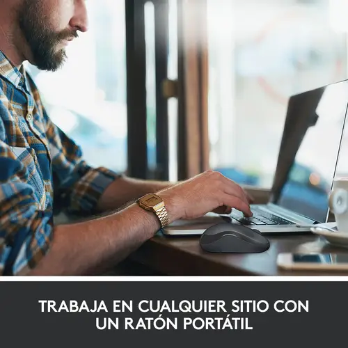 M220 Silent ratón Oficina Ambidextro RF inalámbrico Óptico 1000 DPI - Imagen 10