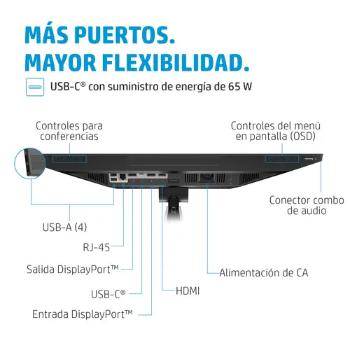 E24m G4 FHD USB-C Conferencing Monitor - Imagen 8