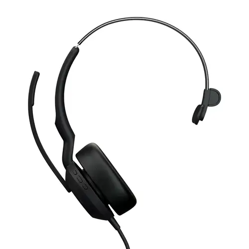 Evolve2 50 Auriculares Alámbrico Diadema Oficina/Centro de llamadas USB Type-C / USB Type-A Bluetooth Negro - Imagen 1