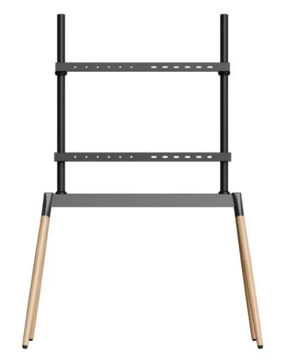 TVS-86F-01-BK soporte para TV 2,18 m (86") Negro, Madera