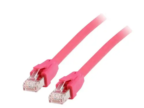 608027 cable de red Rojo 0,5 m Cat8.1 S/FTP (S-STP) - Imagen 1
