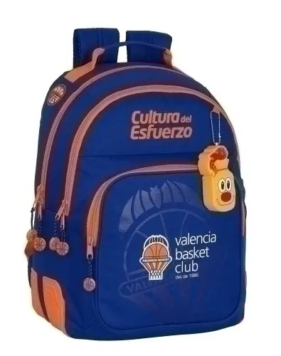 SAFTA-VALENCIA BASKET MOCHILA DOBLE
