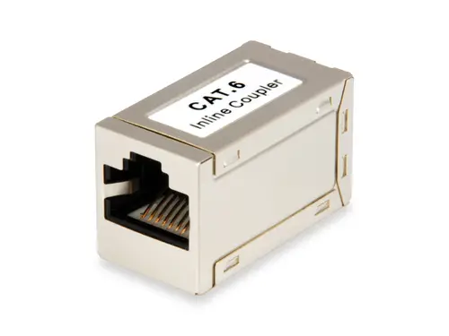 121179 cambiador de género para cable RJ-45 Plata - Imagen 1