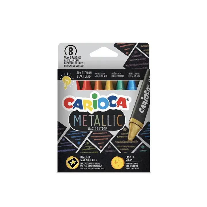 Ceras Maxi Wax Metallic - 8 Uds